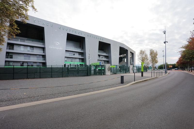 réalisation du stade Geoffroy Guichard